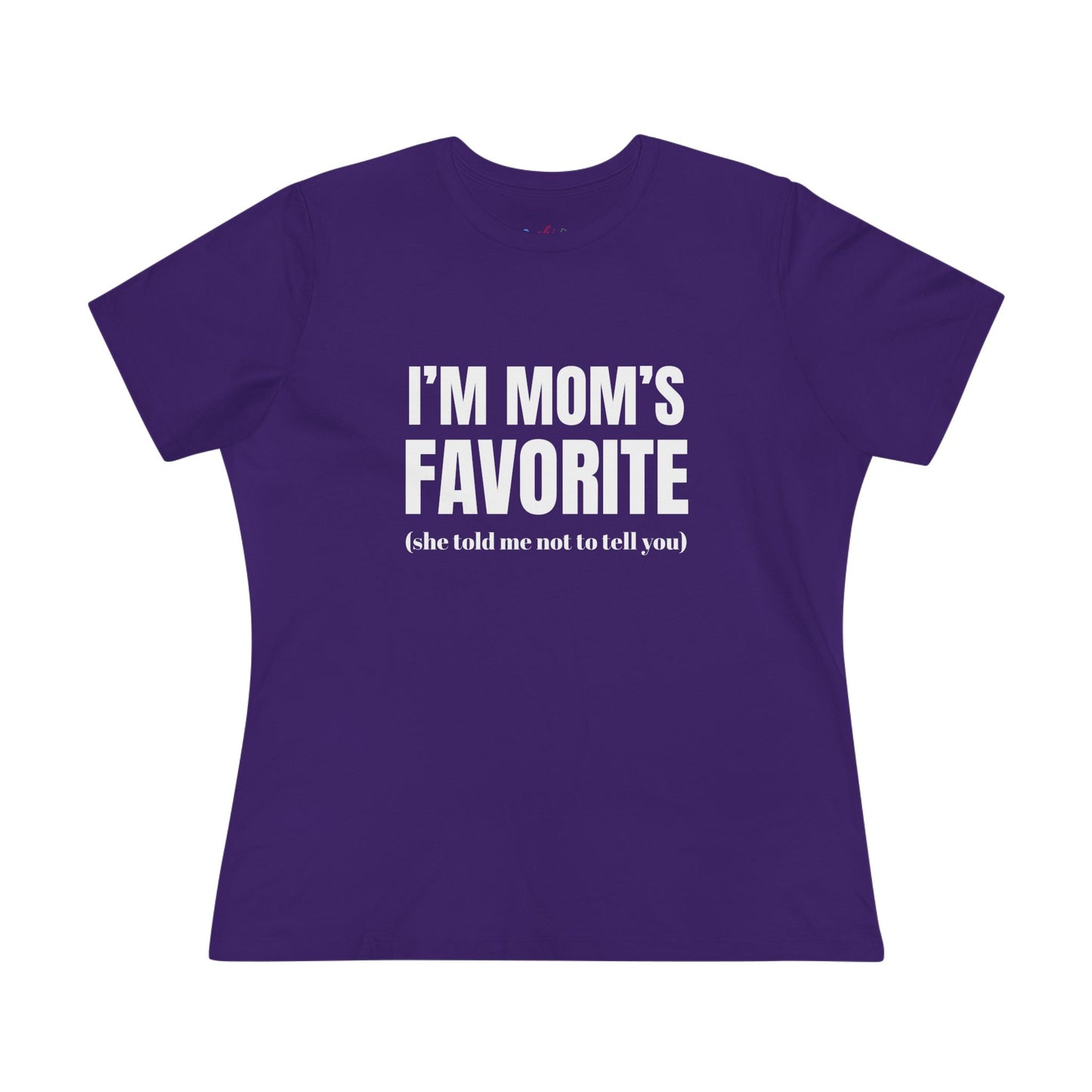 Mom's Favorite Women’s Cotton T - W