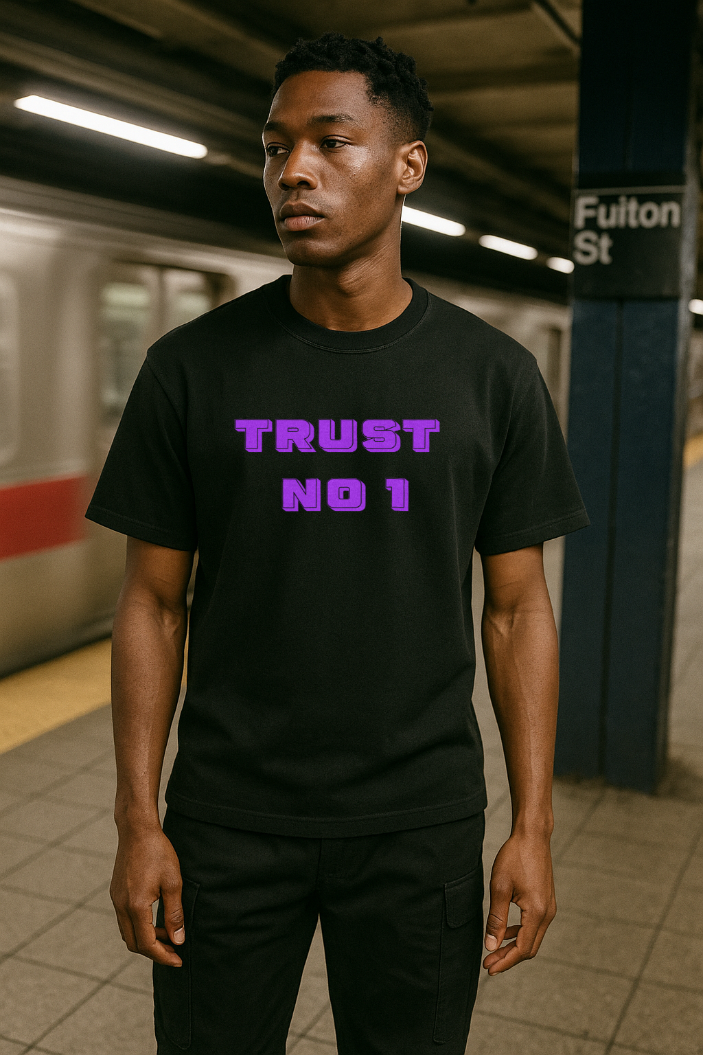 TRUST NO 1 - Purple
